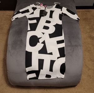 Alphabet mini dress